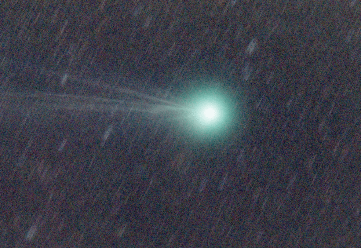 Vue de l&rsquo;empilement de comètes avec sigma hi/lo=3